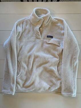 Patagonia Women's Re-Tool Snap-T Fleece Pullover - Raw Linen